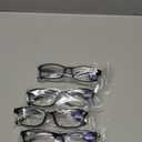 Gaoye +3.0 Reading Glasses Men - Blue Light Blocking Lenses, TR90 Frames, UV400 - Eyeglasses with Clear Vision (A4 Pack Black)