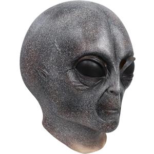Alien Mask Adult Realistic Face Horror Funny Mask Latex Full Head Novelty Scary Monster Helmet Halloween Cosplay Prop
