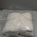 LOOMORA Luxury Faux Fur Blanket - Soft Warm Plush Blankets for Couch Sofa Bed, Fluffy Thick Throws for Bedroom, Office, Living Room, Decorative Reversible, Not Easy to shed- 50"x60", Grey/White