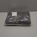 NICETOWN Grey Kitchen Blackout Short Curtain Panels for Bedroom, 45 Inch Long Thermal Insulated Grommet Top Blackout Draperies and Drapes (2 Panels, W42 x L45 -Inch, Grey)