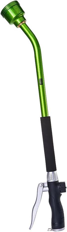 GREEN MOUNT Watering Wand, 24 Inches Sprayer Wand with Superior Stainless Head, Perfect for Hanging Baskets, Plants, Flowers, Shrubs, Garden and Lawn, Green