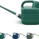 2 Gallon Watering Can, Garden Watering Can Outdoor, Plant Water Can with Removable Long Spout and Stainless Steel Sprinkler Head, Large Plastic Outdoor Watering Cans for Gardening Flower Plants
