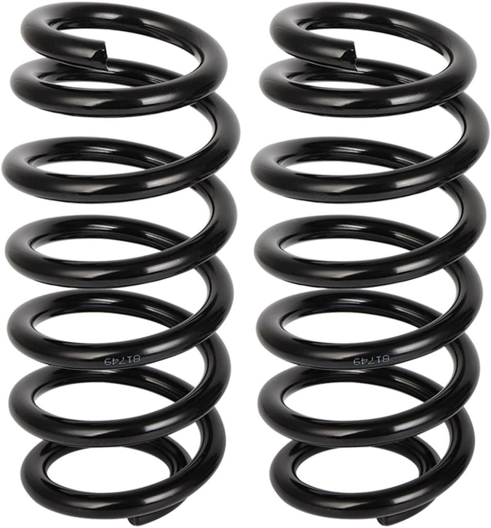 SCITOO 2Pcs Rear Suspension Coil Spring Set for Toyota Fits 2006 2007 2008 2009 2010 2011 2012 2013 2014 2015 2016 2017 2018 for Toyota RAV4 with 81749 Coil Springs