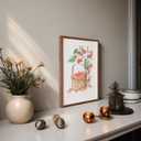 A3 Wooden Picture Frame 8.5x13 With Mat or A3 Without Mat Wall Display with Plexiglass