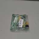 3 PCS Mini Travel Size Flat Top Face Foundation Brush Makeup Brush, with Synthetic Bristles & Bamboo Handle for Liquid,Cream, Flawless Powder Cosmetic Professional Makeup Application