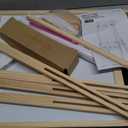 Tiny Land Easel for Kids with 2 Drawing Paper Roll, Adjustable Kids Art Easel, Learning-Toy for 3,4,5,6,7,8 Years Old Boy & Girls, Wooden Chalkboard & Magnetic Whiteboard & Painting Paper Pink