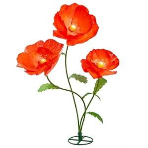 ROLPPYAF 5.6 Ft Large Paper Artificial Flowers – Giant Flowers for Decoration Indoor/ Outdoor, Giant Paper Flowers for Garden Wedding, Hotel, Office, Shop Window, Photography Props, Orange