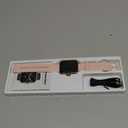 Smart Watches for Women (Make/Answer Calls), Alexa Built-in Smart Watch for Android/iPhones with Receive Messages/Emails/Reminders, 1.85" HD Fitness Tracker Watch with Heart Rate/Sleep/SpO2 Monitor (Pink)