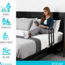 Stander BedCane, Adult Bed Rail and Support Handle, Bedside Safety Elderly Stand Assist with Organizer Pouch, ASTM Safety Approved Bedrail