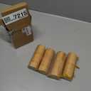 4 Pack Beeswax Candles, Pure Natural Beeswax Pillar Candles-80 Hours Long Burning,Organic Bees Wax Candles for Home,Paryer,Parties,Unscented Dripless Smokeless Beeswax Candle Bulk 2x5in