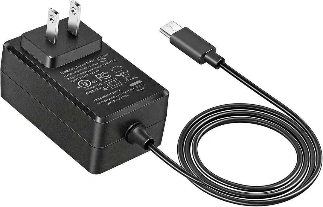 12V 5A USB-C Power Supply, 60W DC Charger for MeLE Mini PC, AVAPOW Jump Starter & Also Compatible with 12V 1A 2A 3A 4A DevicesWall Mount, 120cm (47.24in) Cord,Non-PD Protocol