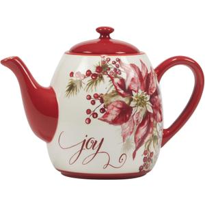 Certified International Winters Joy Teapot 40 oz.