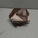Dalykate Backpack Laundry Bag, 115L Large Hamper with Shoulder Straps, Drawstring Closure, Mesh Pocket, Khaki