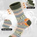 Loritta Wool Socks for Women, Winter Warm Stocking Stuffers Gifts for Women Cabin Crew Hiking Boot Socks
