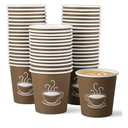 600 Pack 4 oz Paper Cups, Small Disposable Coffee Cups, Paper Espresso Cups, Hot/Cold Drinking Cups for Party, Picnic, Travel and Events
