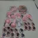 Wovnet 24 Pcs Bridesmaid Proposal Gifts Blue Sunglasses Handheld Mini Fans Bridal Shower Gift Bags for Wedding Party Favors