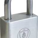 Magmaus PDL40 Heavy Duty Lock with 3 Keys - [Stainless Steel] Weatherproof Padlock for Outdoor Use - Ideal for Storage Unit, Shipping Container, Gate