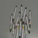 Resurhang 24 Pcs Down Syndrome Awareness Black Ballpoint Pens Retractable Ballpoint Pens Black Ink Pen with Inspirational Words 1.0 mm, Medium Point, Plastic Writing Pen for Office Charity Events