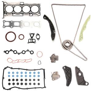 2.4l Engine Head Gasket Set & Timing Chain Kit W/Tensioner for Chrysler 200/Sebring 07-14 for Dodge Avenger/Journey 08-16 for Jeep Compass/Patriot 07-15 L4 2.4L HS26332PT 4884868AB HS54664