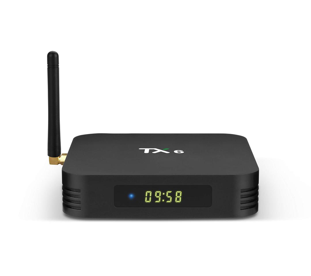 TX6 Android 9.0 4GB DDR3 + 64GB H6 up to 1.5 GHz Quad core ARM Cortex-A53 4K/6K 2.4G+5G WiFi 5.0 BT 4.1