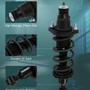 AUTOMUTO Strut Spring Assembly Rear Pair Shock Absorber Fit 2001-2005 for Honda Civic 171340 FWD