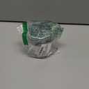 iFwevs 50PCS Black Hair Ties,Cotton Seamless Ponytail Holders,No Damage Elastics Hair Bands for Thick Heavy &Curly Hair