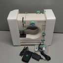 StitchMaster Pro:Ballet on twin needles.Sewing machine,sewing machine for beginners,Double needle and double thread,16 kinds of stitches.Sewing machine for Household, sewing machine for adults(White) (Basic Accessories)