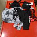 PATPAT Matching Swimsuits for Couples - Spaghetti Strap Bikini Set or Swim Trunks Bathing Suits Hawaiian Beach Swimwear XL