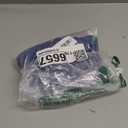 PRIMODA Womens Loose Fit Shirts Casual Short Sleeve Summer Flowy Tunic Tops Plain Long T Shirts (Large, Haze Blue)