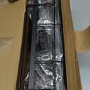 EUDELE Adhesive Shower Caddy, 5 Pack Rustproof Stainless Steel Bath Organizers With Large Capacity, No Drilling Shelves for Bathroom Storage & Home Decor (XL, Black)