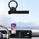 Car Phone Holder for KIA Sorento 2024-2026 Accessories 12.3 Inch Screen Fixed Clip, 360 Rotation Phone Mount Compatible with MagSafe, Cell Phone Holder Does Not Affect Air Vent