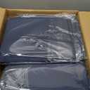 12 Pack Polyester Tablecloth -60 x 102 Inch Navy Blue Cloth for 6 Feet Rectangle Tables, Stain and Wrinkle Resistant Washable Fabric Table Cover for Wedding Party Banquet Restaurant Kitchen