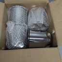 4pc 3.27inch Wheel Center Caps for American Racing AR23 AR61 AR172 Wheel 1327000 F104-04 X1834147-9SF, 4 Pack Chrome Silver Hub Covers