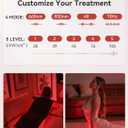 35" x 17" Red Light Therapy for Body - 660nm Red & 850nm Near Infrared NIR, Tri-Chip 1536 LEDs Therapy Mat