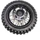 10" Rear Wheel Rim Tire Assembly for 50cc 110cc 125cc Dirt Bike tao TTR SSR CRF Apollo 12mm axle Includes 190mm Brake disc 80/100-10 Tire Tube With Brake Rotor and 420 Sprocket