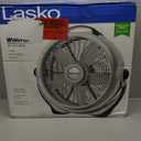 Lasko Wind Machine Fan, Air Circulator Fan with 3 Speeds, 20" Model 3300, Gray