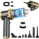 TLoerctPow Car Vacuum Portable Cordless  Handheld Vacuum Cleaner with 16000PA Strong Suction