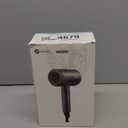 slopehill Professional Ionic Hair Dryer, Powerful 1800W Fast Drying Low Noise Blow Dryer with 2 Concentrator Nozzle 1 Diffuser Attachments for Home Salon Travel (Black)