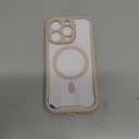 Miracase Magnetic for iPhone 16 Pro Case Full-Body Phone with Built-in Glass Screen Protector, [Compatible with MagSafe] Military Drop Proof 16 Pro Cover Bumper 6.3 inch, Desert