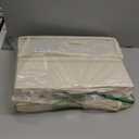 2 Pack Shoe Organizer for Closet, Large Shoe Box Storage Containers, Foldable Shoe Storage Organizer Box Bin with Adjustable Dividers and Clear Cover, Space Saving Shoes Holder, Beige