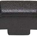 Model 5000-00 Nut Slotted Flat or Curved Bottom R9.5 L42.85mm - Black TUSQ XL