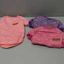 3 Pack Dog Sweaters for Small Dogs Girl Boy Winter Fleece Clothes Warm Soft Dog Sweatshirt Outfit for Dogs Cats Pet Apparel, Size S