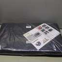 PETICON Large Dog Car Seat, Back Seat Extender for Dogs with 3 Mesh Windows, Waterproof Medium Carseat for Dogs with Hard Bottom, Pet Seat Cover for Cars, Trucks and SUVs (Black)