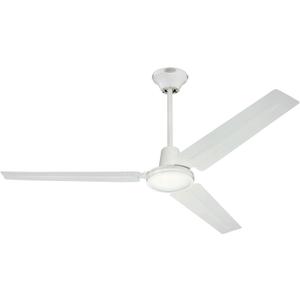 Westinghouse Westinghouse 7812700 Jax, Modern Industrial Style Ceiling Fan and Wall Control, 56 Inch, White Finish
