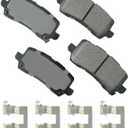 Akebono ACT1698 Ultra premium Brake pad Set, grey