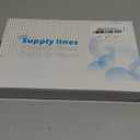 BWE 32-Inch Long Bathroom Kitchen Faucet Connector, Braided Stainless Steel Supply Hose 3/8-Inch Female Compression Thread x M10 Male Connector, x 2 Pcs (1 Pair)