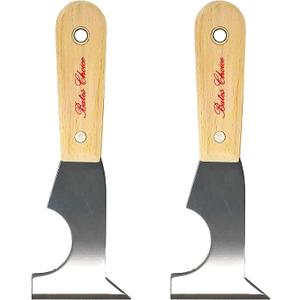 Bates- Paint Scraper, Taping Knife, Pack of 2 Putty Knife Scraper, Scraper, 5 in 1 tools, Spackle Knife, Caulk Removal Tool, Painters Tool, Paint Can Opener, Paint Remover for Wood, Wallpaper Scraper