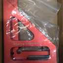 3D Multi-Angle Measuring Ruler,45/90 Degree Aluminum Alloy Woodworking Square Protractor,Drawing Line Ruler, Miter Triangle Ruler High Precision Layout Measuring Tool for Engineer Carpenter,R