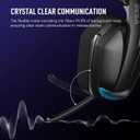 EKSA 2.4GHz Wireless Gaming Headset for PS5/PS4, PC, Switch, Mac, Bluetooth 5.4 Gaming Headphones with Noise Cancelling Microphone, 169g Ultralight, RGB, Type-C, 35H Battery, Wired Computer Headphones