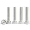 Manloney LLC Universal Screws M9 Hex Socket Cap Cup Bolts 1.0mm / 1.25mm Pitch Thread 9mm Allen Screw Bolt (1.0mm Pitch, M9 x 16mm)
